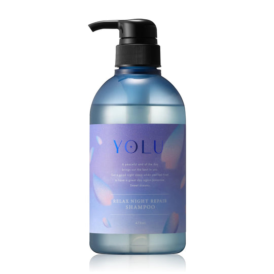 [2025 Spring Limited] YOLU Shampoo Relax Night Repair 475ml - WAFUU JAPAN