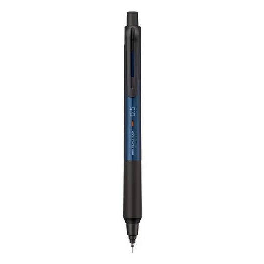 MITSUBISHI PENCIL Pensel Mekanikal cengkaman lembut Kuru Toga KS Biru Navy 0.5mm
