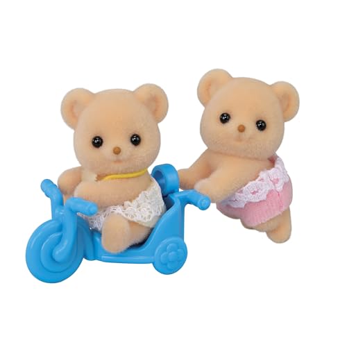 Sylvanian Families Biscuit Bear Twin Baby Dolls K-70 Educational Toy for Kids 3 Years Up