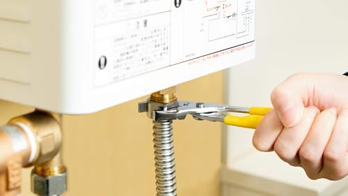 Tsunoda Tang Paip Laras 4-tetapan dengan Pemutar Skru 150mm hingga 40mm