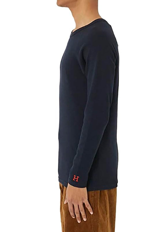 HOLLYWOOD RANCH MARKET T-shirt lange mouwen elastische ribstof gemaakt in Japan