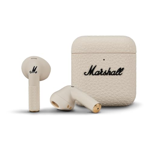 Marshall Minor IV Wireless Earbuds Bluetooth Qi Charging Cream Domestic Model