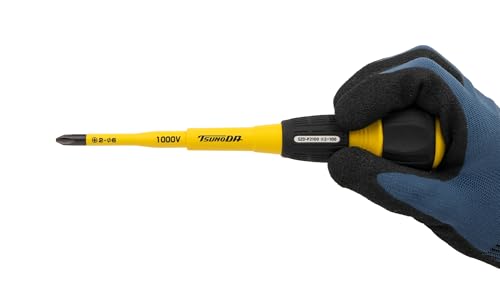 Tsunoda Pemutar Skru Phillips berpenebat batang langsing SZD-P2100 #2 x 100mm