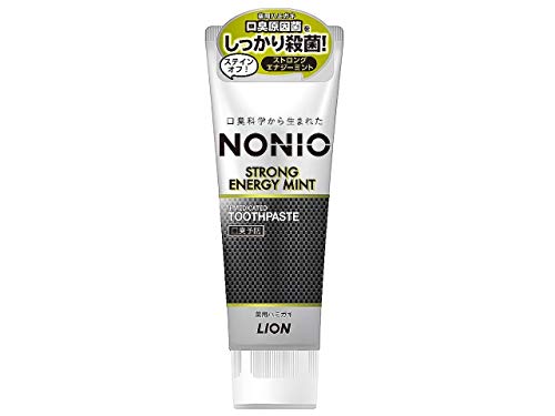 LION NONIO Strong Energy Mint Toothpaste 130g Pack of 3