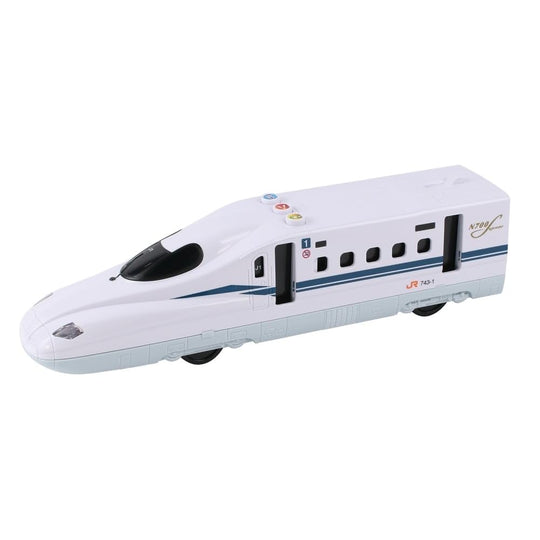 Maruka Mainan Kereta Api Geseran, lampu dan bunyi 3+ N700S Shinkansen Nozomi