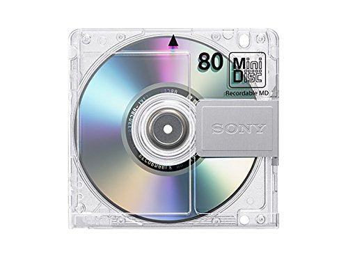 80's ALIVE MD ミニディスク mini disc Sony MiniDisc 80 Minutes Single Pack MDW80T Audio Recording Media