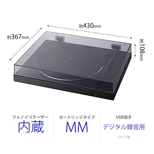 SONY PS-LX310BT Bluetooth Stereo Turntable with USB Output AC100V