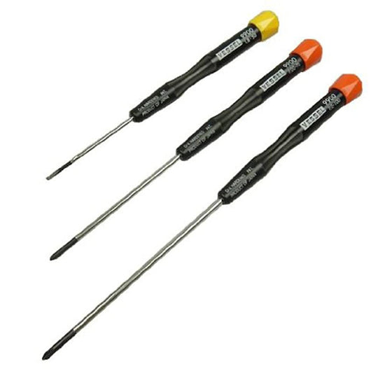 VESSEL Micro Precision Screwdriver Set  3-piece (+00  +0  -1 8) 9902