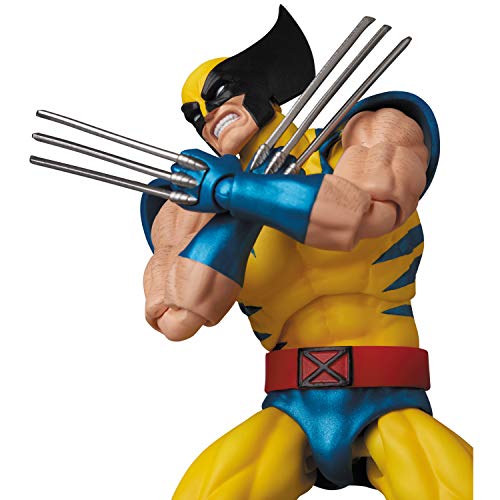 MEDICOM TOYS Wolverine Action Figure 145mm No 096 Comic Version