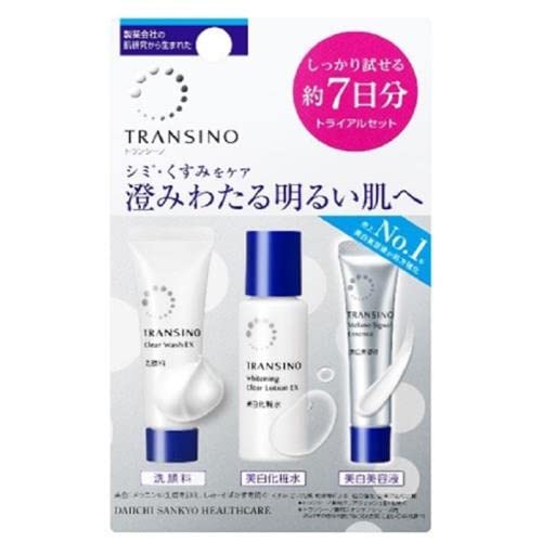 Transino Medicated Skin Care Trial Set by Daiichi Sankyo Healthcare