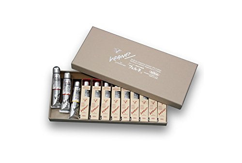 Holbein Professional Oil Paint Set 12 Colors 20ml Vernet V192 Paper Box II