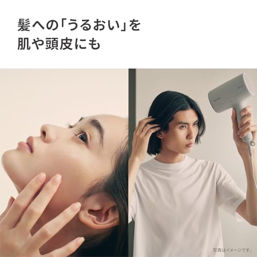 Panasonic Haartrockner mit nanoe Tiefenpflege EH-NA0K-H Nebelgrau AC100V