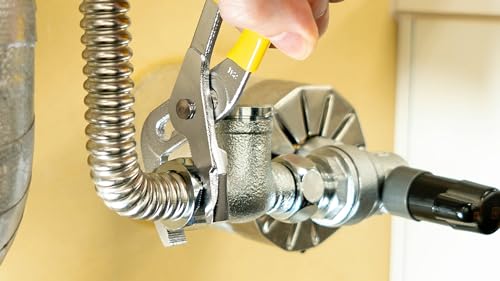 Tsunoda Tang Paip Laras 4-tetapan dengan Pemutar Skru 150mm hingga 40mm