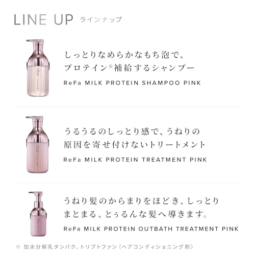 ReFa Milk Protein Treatment Pink 500g