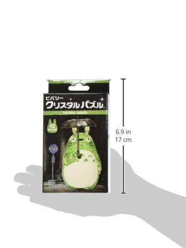 42 - piece Green Studio Ghibli Totoro Crystal Puzzle - WAFUU JAPAN
