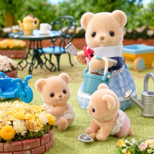 Sylvanian Families Biscuit Bear Twin Baby Dolls K-70 Educational Toy for Kids 3 Years Up