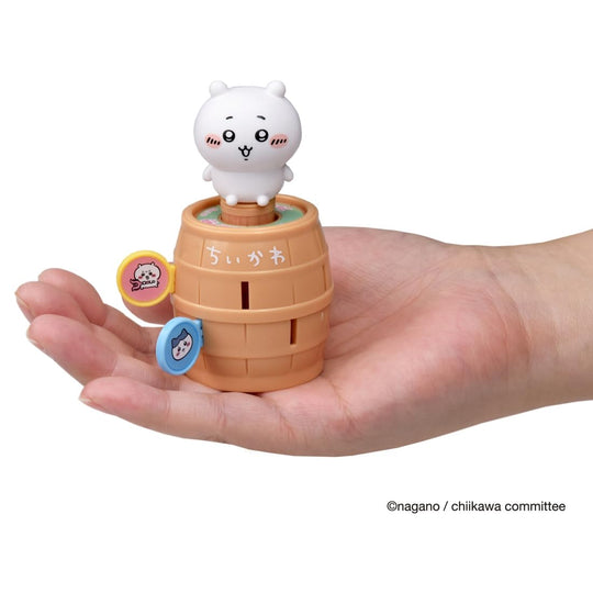 Chiikawa Character Jump Set Game Pop-Up Barrel 3 Figur 10 Stik
