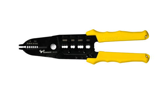 Tsunoda elektrikerset med VVF-stripper och minikrimptång TS-E01S 9 delar