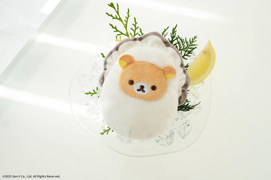Rilakkuma Oyster Plush Pouch Book (Takarajimasha Mook)