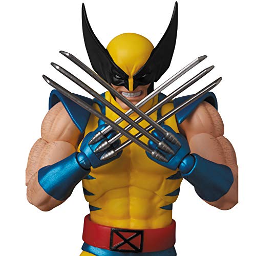 MEDICOM TOYS MAFEX Wolverine Action Figure 145mm No 096 Comic Version