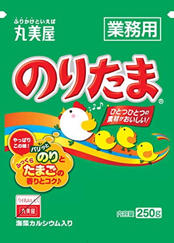 Marumiya Noritama Furikake Rice Seasoning Made in Japan 250g Bulk Size