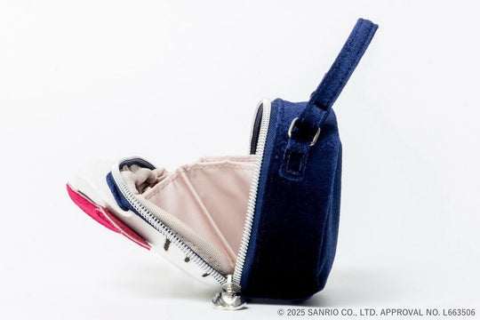 HELLO KITTY × BRILMY Vertical Lip Mini Cosmetic Pouch Book (Velour Ver )