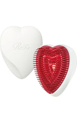 Refa Heart Brush sikat rambut anti kusut hasil berkilau matte white