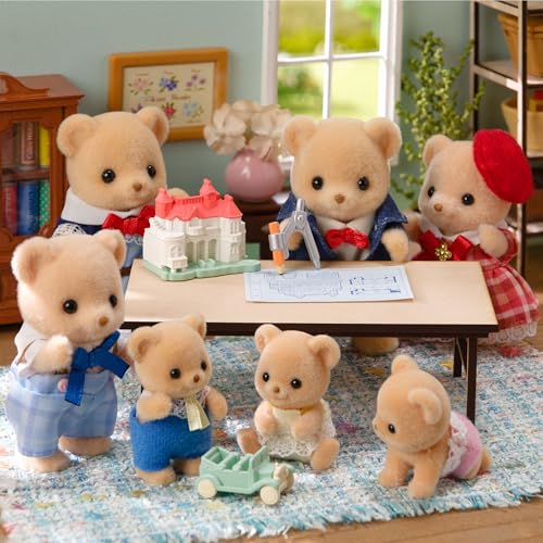 Sylvanian Families Biscuit Bear Twin Baby Dolls K-70 Educational Toy for Kids 3 Years Up