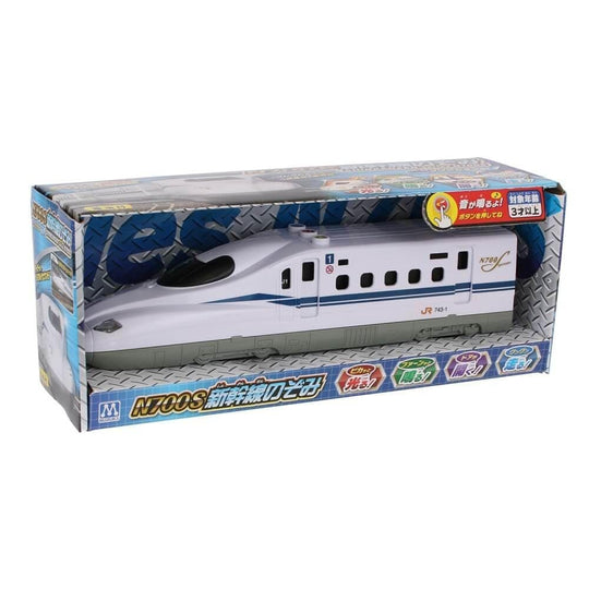 Maruka Mainan Kereta Api Geseran, lampu dan bunyi 3+ N700S Shinkansen Nozomi