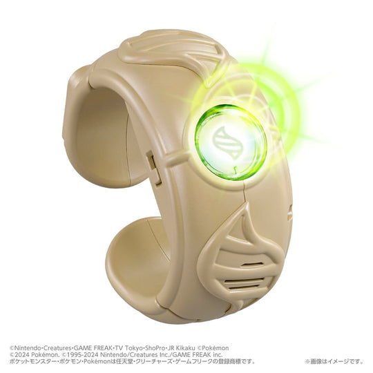 Takara Tomy Pokémon Super Link Mega Ring ของเล่นอินเทอร์แอคทีฟ พร้อม Frenda Pick Lucario