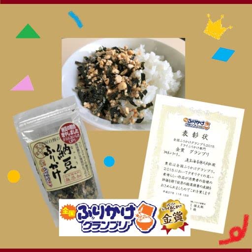 Tsuho Natto Furikake Seaweed Seasoning 40g Made in Japan No MSG Added