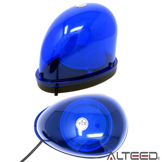 Alteed LED Rotating Light Blue 7 Action Patterns 12V 24V Automotive