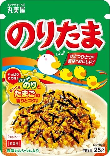 Marumiya Noritama Furikake Rice Seasoning 25g Made in Japan