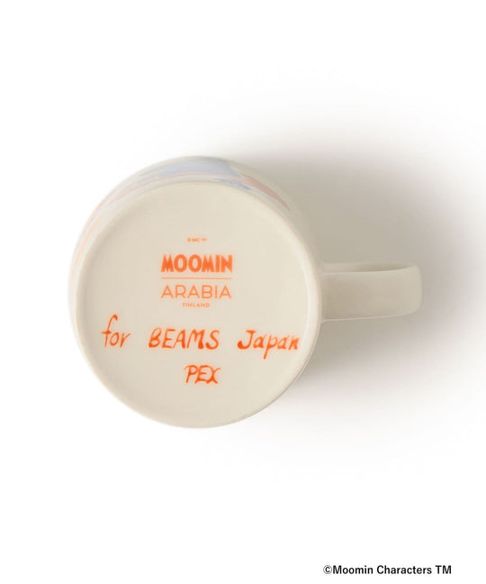 BEAMS fennica MOOMIN ARABIA hand painted mug collaboration limited edition