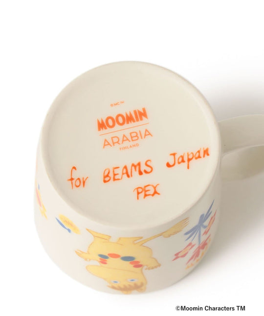 BEAMS fennica MOOMIN ARABIA hand painted mug collaboration limited edition