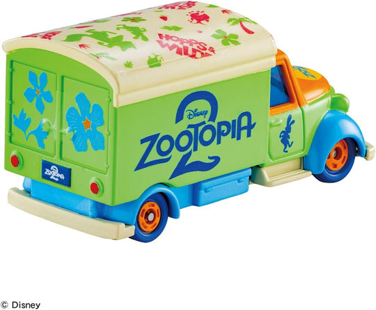 Takara Tomy samlarbil Zootopia 2 Dream Tomica SP Disney Motors Goody Carry