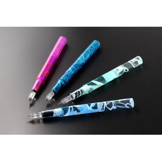 Teranishi Chemical Guitar Aurora Ice Mint Guitar Glass Pen with Cap GLAA-MT