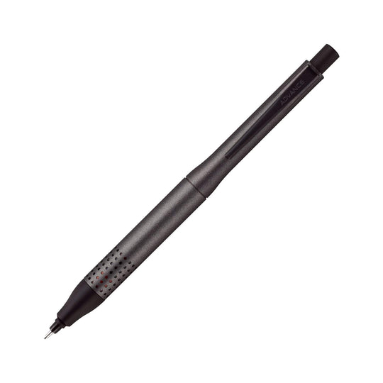 Uni stiftpenna jämn skrift Kuru Toga Advance uppgraderad gunmetal 0.5 mm