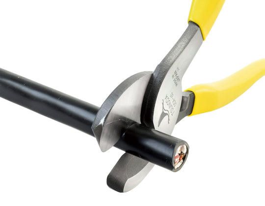 Tsunoda คีมตัดสาย Yellow Shark 60 250mm สำหรับสายทองแดง IV OCA-60 60sq