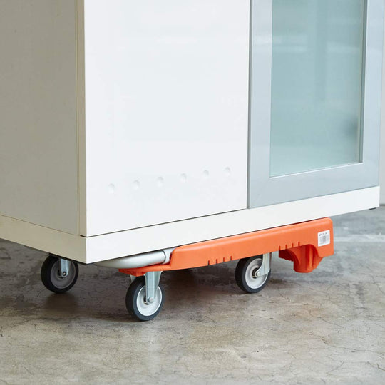 TRUSCO Weego Plattformwagen, klappbarer Teleskopgriff WP-2G-B Blau 100 kg