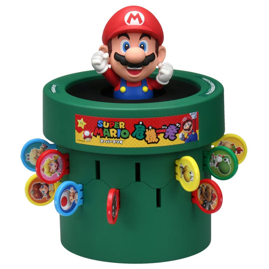 Takara Tomy Jogo Pop-Up Pirate Super Mario com Barril 24 Espadas