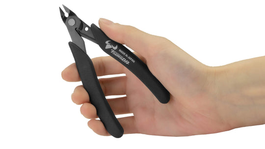 Tsunoda tang potong rata dengan pegas untuk model dan elektronik FC-120 120mm