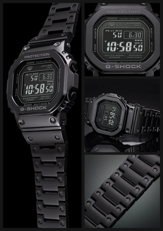 CASIO G-Shock nam full metal Bluetooth Multiband 6 GMW-B5000GD-1JF đen