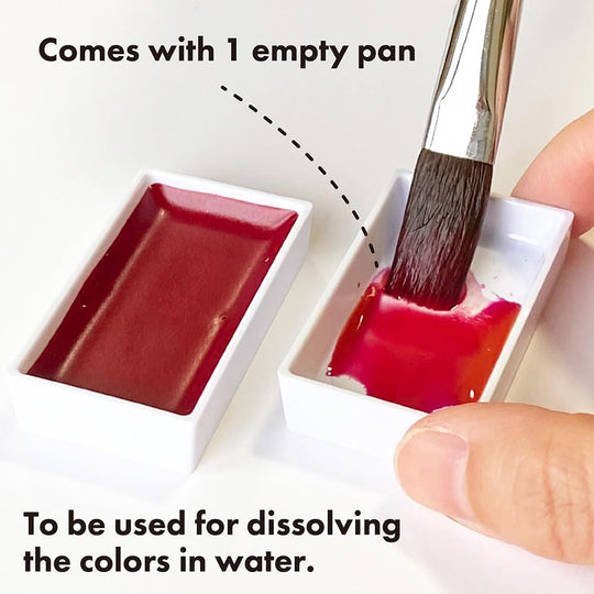 Kuretake Gansai Tambi Granulating Colors Set Model MC20GN2 5 Colors