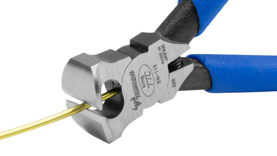 Tsunoda King TTC ändtång för läderhantverk, blixtlås och öljetter Japan EN-115