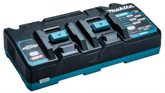Makita Bộ sạc nhanh 2 cổng, sạc 2 pin cùng lúc, USB 2.4 A JPADC40RB