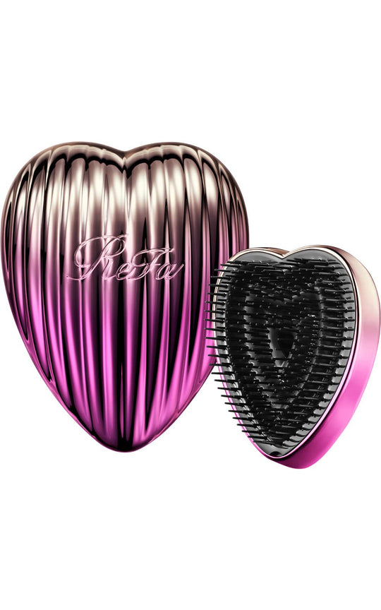 ReFa щетка для волос Heart Brush Ray блестящая Gradient Purple