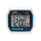 CASIO Radio Alarm Clock w/ Temp & Humidity  Date/Day  Snooze  Light — Silver