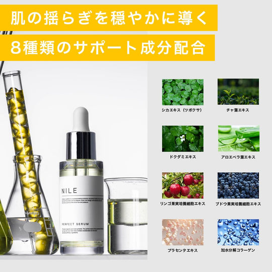 NILE Serum Perfect Serum Pores Retinol Niacinamide Vitamin C