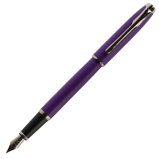 Tamanishiki Chemical Guitar Fountain Pen Purple F Nib